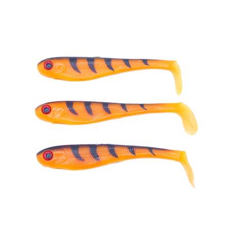 Leurre Souple Berkley Powerbait Split Belly - 10Cm - Orange Tiger - Par 4
