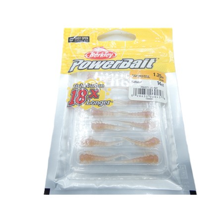 Leurre Souple Berkley Powerbait Swordtail - 3Cm - Natural - Par 14