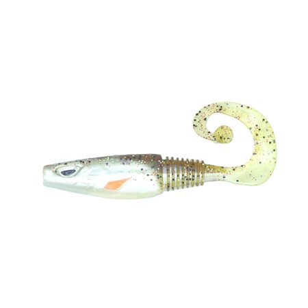 Leurre Souple Berkley Sick Curl - 8Cm - Brown Bleak