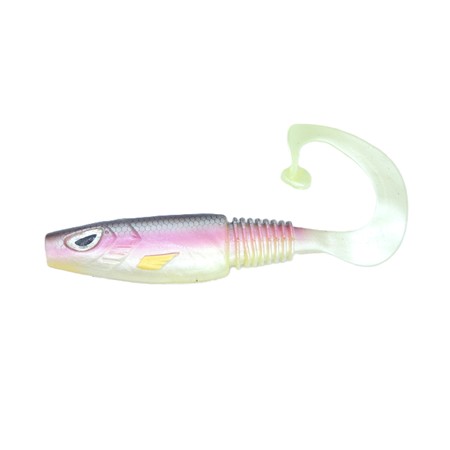 Leurre Souple Berkley Sick Curl - 8Cm - Wakasagi