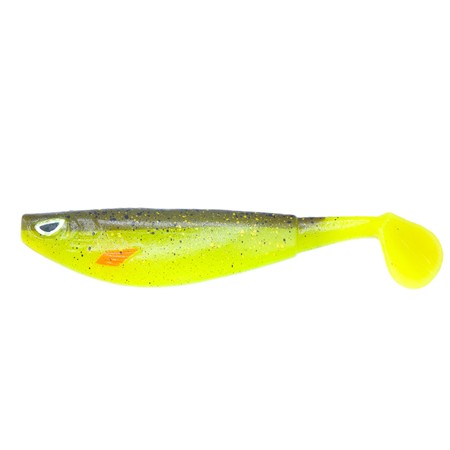 Leurre Souple Berkley Sick Flanker - 13Cm - Brown Chartreuse