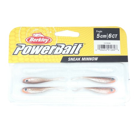 Leurre Souple Berkley Sneakminnow - 5Cm - Fegis - Par 4