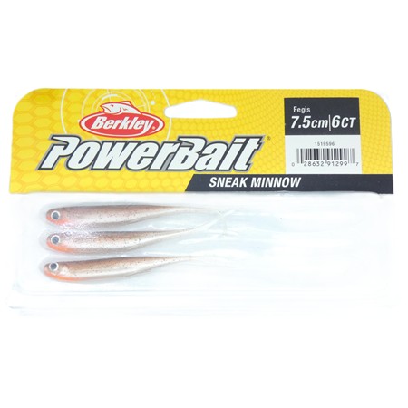 Leurre Souple Berkley Sneakminnow - 7.5Cm - Fegis - Par 3