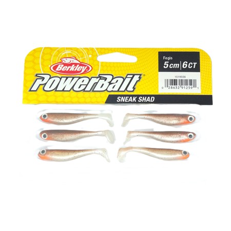 Leurre Souple Berkley Sneakshad - 5Cm - Fegis - Par 6