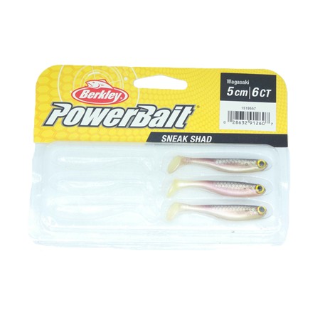 Leurre Souple Berkley Sneakshad - 5Cm - Wakasagi - Par 3