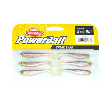 Leurre Souple Berkley Sneakshad - 5Cm - Wakasagi - Par 6