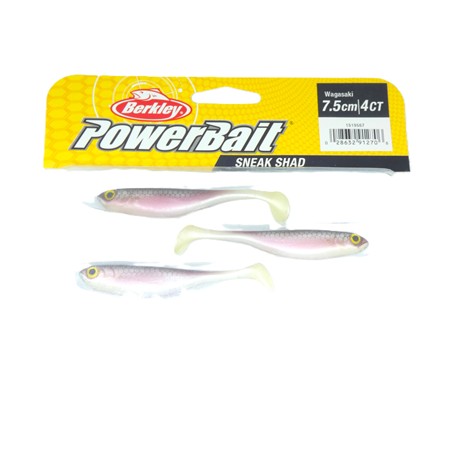Leurre Souple Berkley Sneakshad - 7.5Cm - Wakasagi - Par 3