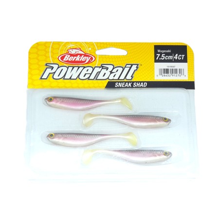 Leurre Souple Berkley Sneakshad - 7.5Cm - Wakasagi - Par 4
