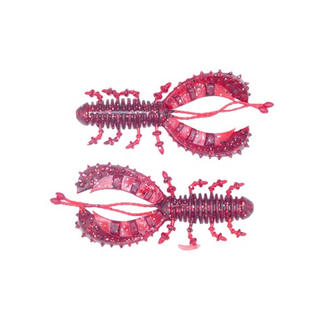 Leurre Souple Berkley Urbn Bubble Creeper - 7.5Cm - Strawberry