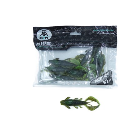 Leurre Souple Bim Tackle Panthera Versatile Craw - 8.2Cm - Deutsch Craw - Par 8