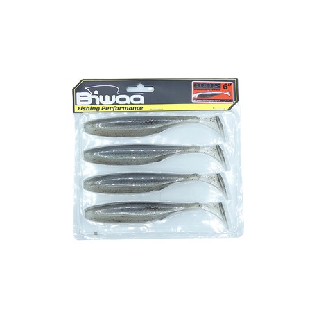 Leurre Souple Biwaa Deus 6 - 15Cm - Neon Scale Minnow  - Par 4