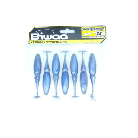 Leurre Souple Biwaa Tailgunr 3.5 - 9Cm - Pro Blue - Par 7