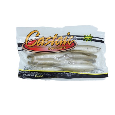 Leurre Souple Castaic Jerky J Super Soft - 12.5Cm - Green Shad