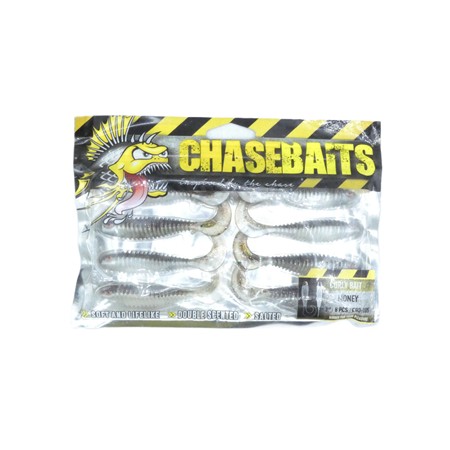 Leurre Souple Chasebaits Curly Bait - 7Cm - Money - Par 8