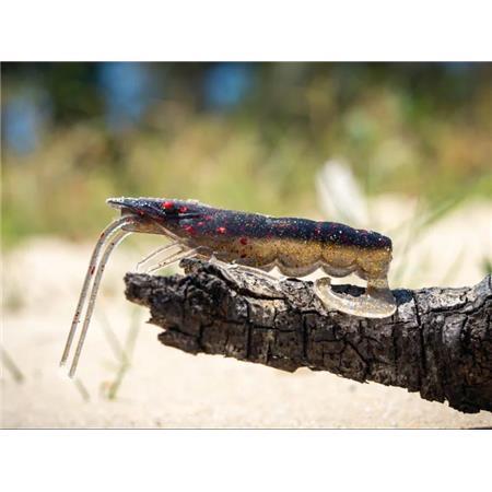 LEURRE SOUPLE CHASEBAITS CURLY PRAWN 90 - 9CM - PAR 4