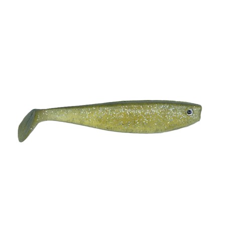 Leurre Souple Delalande Shad Gt - 13Cm - Fire Tiger Zébré