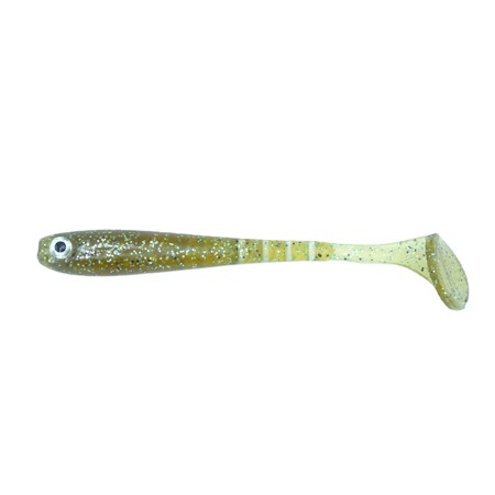 Leurre Souple Delalande Zand' Shad - 11Cm - Green Motor Oil