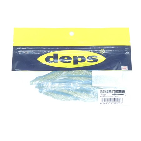 Leurre Souple Deps Sakamata Shad 4” - 10Cm - Reservoir Shad - Par 8