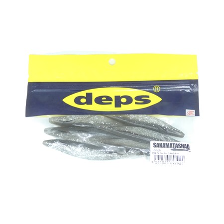 Leurre Souple Deps Sakamata Shad 5” - 12.5Cm - Silver Shiner - Par 6