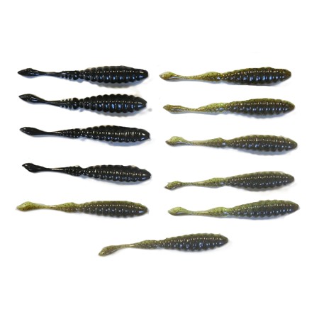 Leurre Souple Dstyle D1 3.8” - 9.5Cm - 01 - Par 11