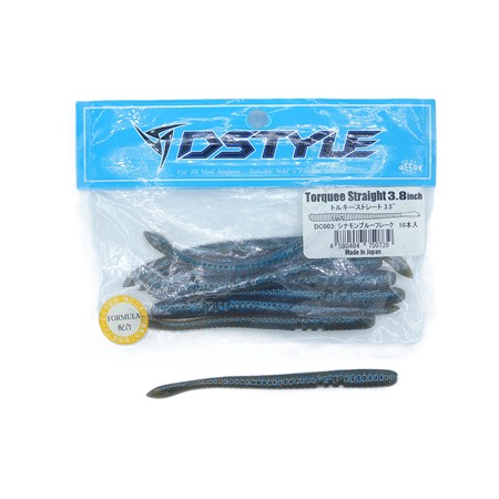 Leurre Souple Dstyle Torquee Straight 3.8 - 10Cm - 11 - Par 9