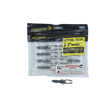 Leurre Souple Elitelure Lethal Tusk - 7.5Cm - The Deal - Par 9