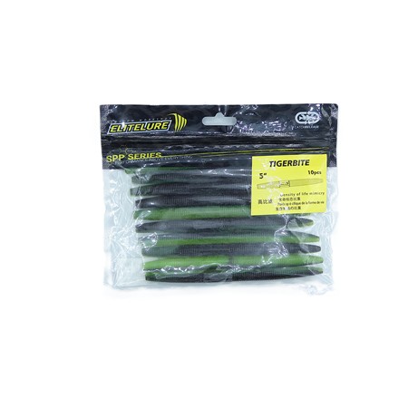 Leurre Souple Elitelure Tigerbite - Summerclaw - Par 10