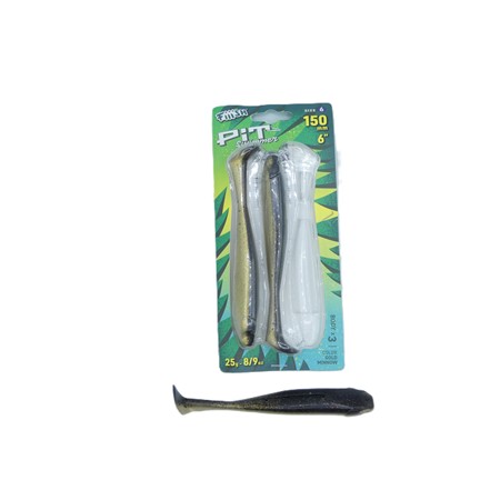 Leurre Souple Fiiish Pit Swimmer 150 - Gold Minnow - Par 3