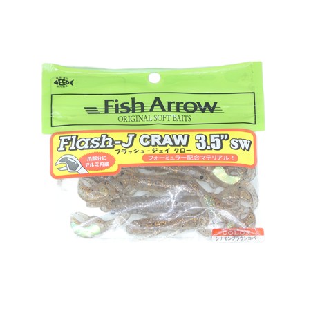 Leurre Souple Fish Arrow Flash-J Craw - 9Cm - 107 - Par 5