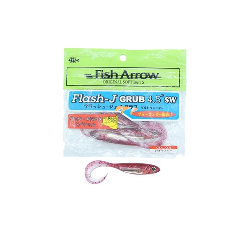 Leurre Souple Fish Arrow Flash J Grub 4.5 - 11.5Cm - 104 - Par 5