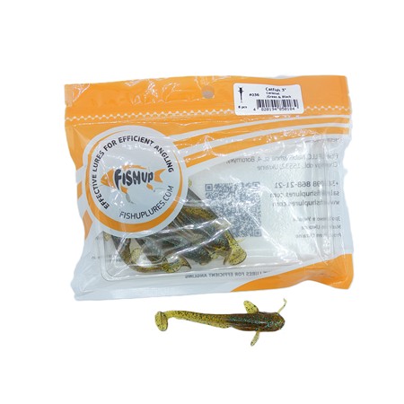 Leurre Souple Fishup Catfish - 7.5Cm - 81 - Par 8