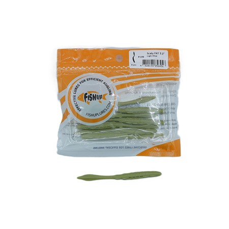 Leurre Souple Fishup Scaly Fat - 8Cm - 111 - Par 8