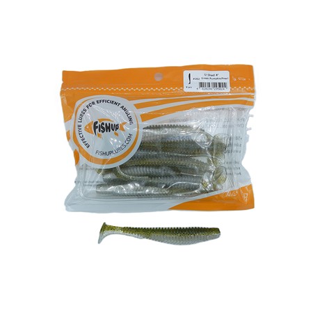 Leurre Souple Fishup U-Shad - 10Cm - 46 - Par 8