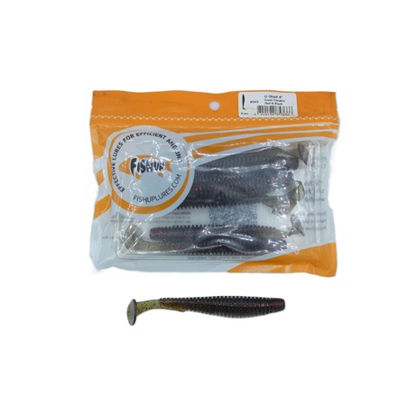 Leurre Souple Fishup U-Shad - 10Cm - 46 - Par 8