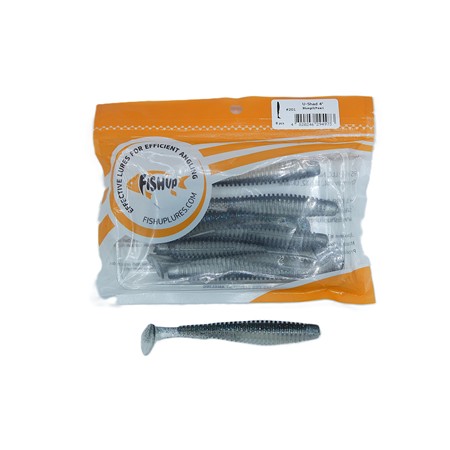 Leurre Souple Fishup U-Shad - 10Cm - 46 - Par 8