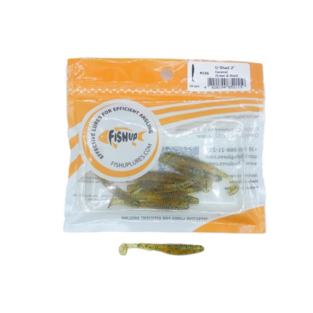 Leurre Souple Fishup U-Shad - 5Cm - 36 - Par 10