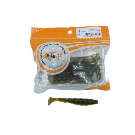 Leurre Souple Fishup U-Shad - 7.5Cm - 49 - Par 9