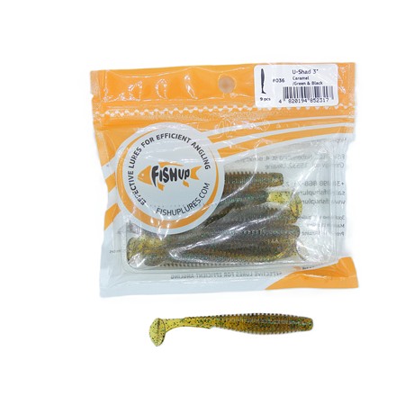 Leurre Souple Fishup U-Shad - 7.5Cm - 49 - Par 9