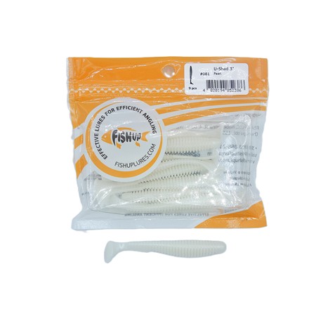 Leurre Souple Fishup U-Shad - 7.5Cm - 49 - Par 9