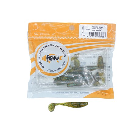Leurre Souple Fishup Wizzle Shad - 5Cm - 49 - Par 10