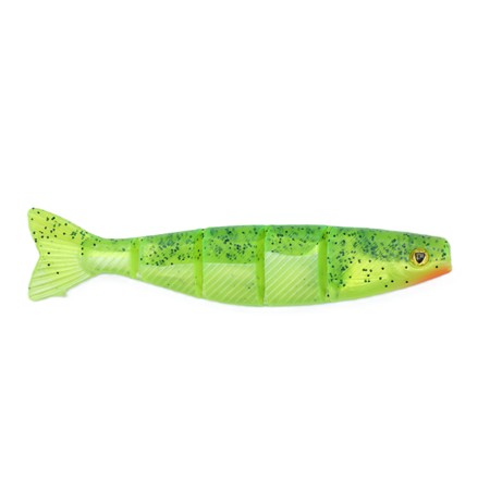 Leurre Souple Fox Rage Pro Shad Jointed - 14Cm - Uv Goldie