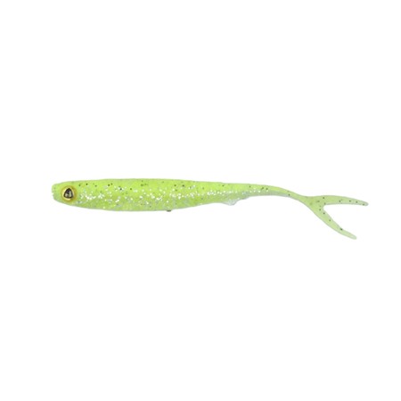 Leurre Souple Fox Rage Slick Finesse - 9Cm - Uv Chartreuse Ayu