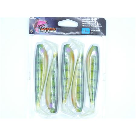 Leurre Souple Fox Rage Zander Pro Shads - 12Cm - Stickleback X5