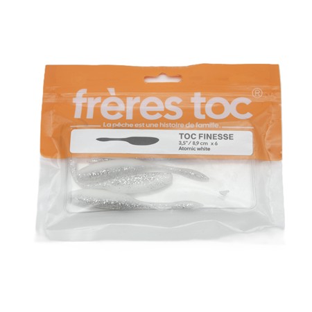 Leurre Souple Frère Toc- Toc Finesse 3.5” - 8.9Cm