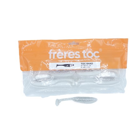 Leurre Souple Frere Toc Toc Shad - Par 6