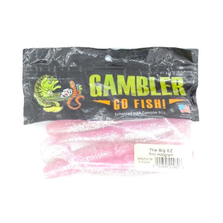 LEURRE SOUPLE GAMBLER GO FISH BIG EZ 5'' - 18 OCCASION - PAR 5