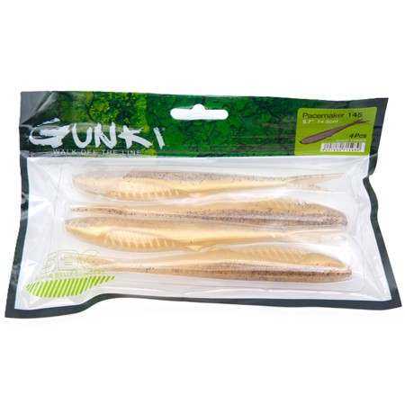 Leurre Souple Gunki Pacemaker 145 - 14.5Cm - Ghost Zander - Par 4