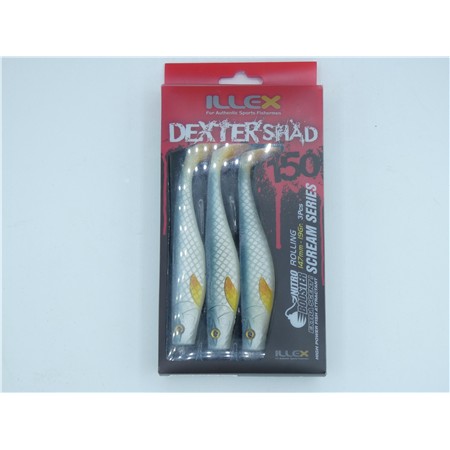 Leurre Souple Illex Dexter Shad - 15Cm - Rudd - Par 3