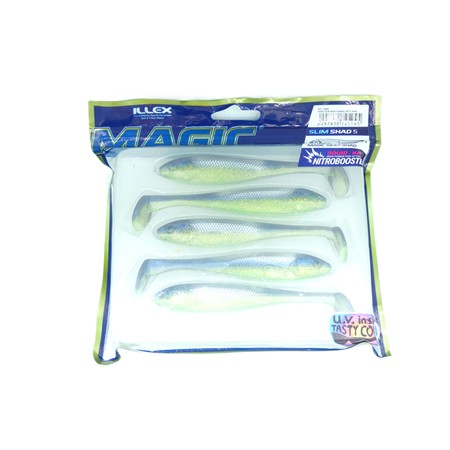 Leurre Souple Illex Magic Slim Shad 5” - 10.5Cm - Magic Sexy Shad - Par 5