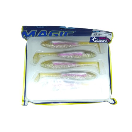 Leurre Souple Illex Magic Slim Shad 5” - 10.5Cm - Wakasagi - Par 5